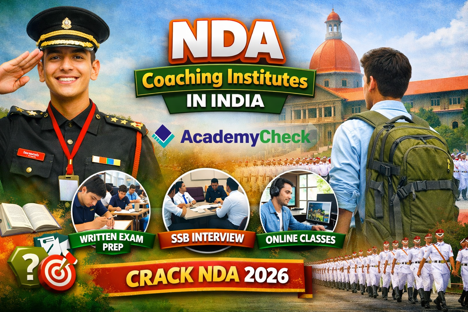 Top 5 NDA Coaching Institutes in India: Based on Online Education 2026